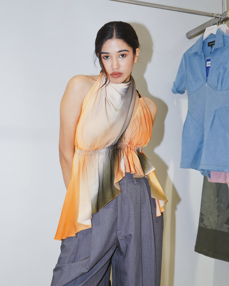 NAKED POLITE TOP - FIRE