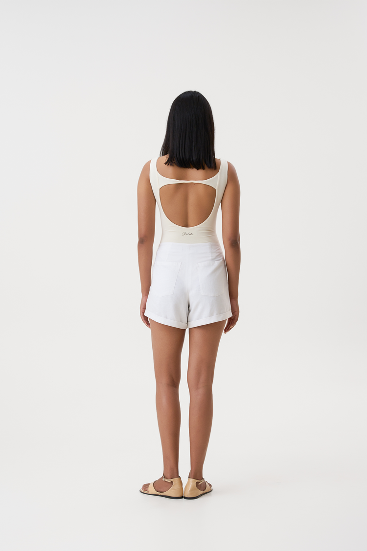 IRA PINTUCKED SHORTS