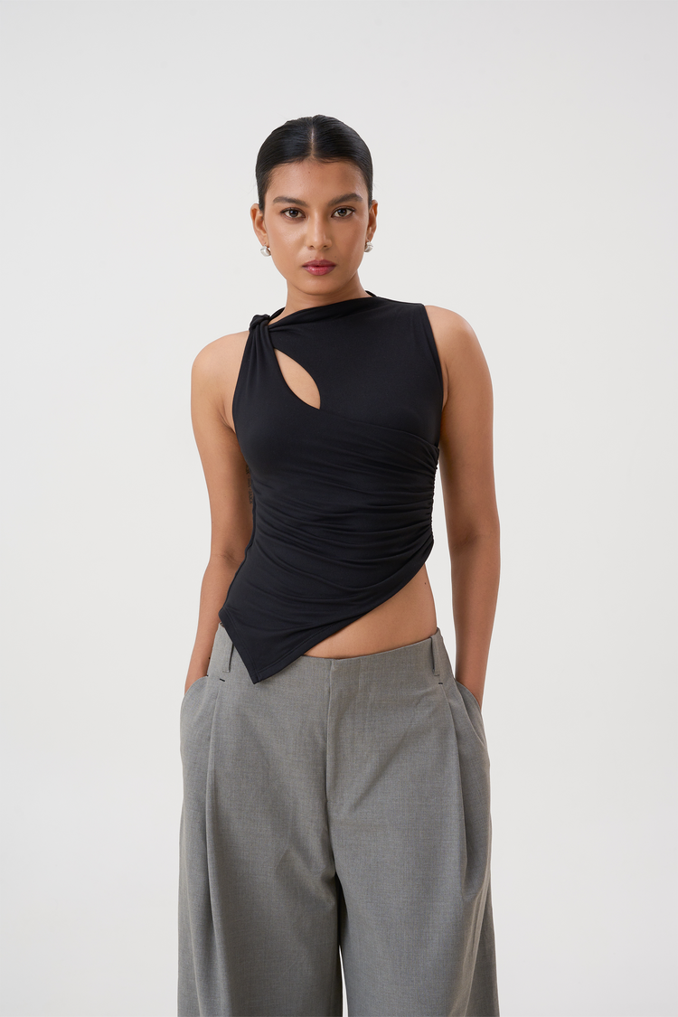 ANGRAKHA KNIT TOP