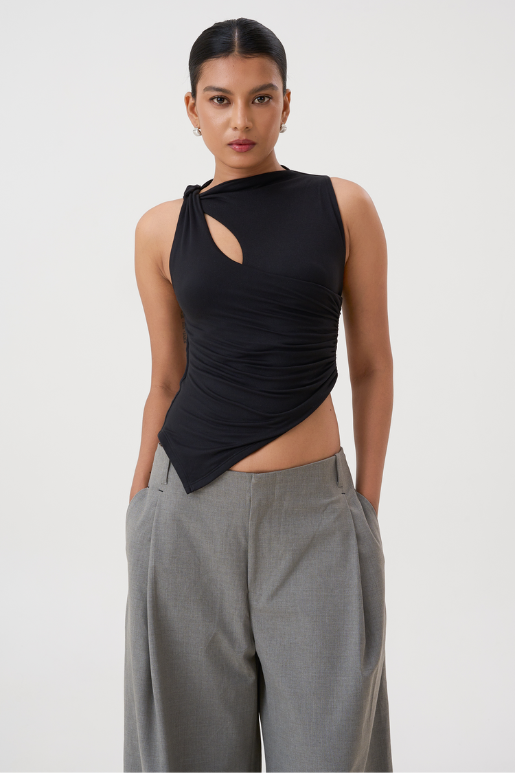ANGRAKHA KNIT TOP