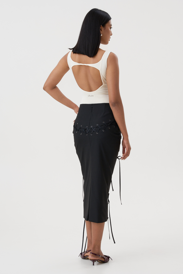 EIRENE EYELET SKIRT
