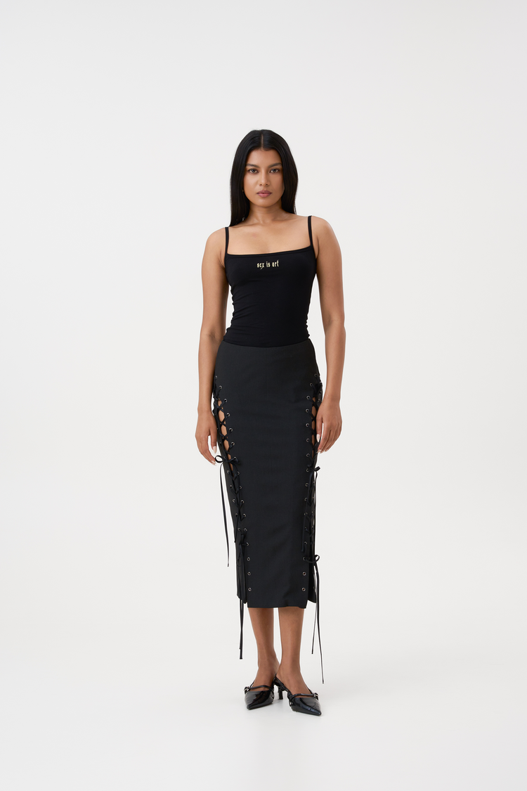 EIRENE EYELET SKIRT