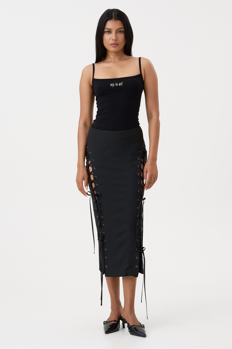 EIRENE EYELET SKIRT
