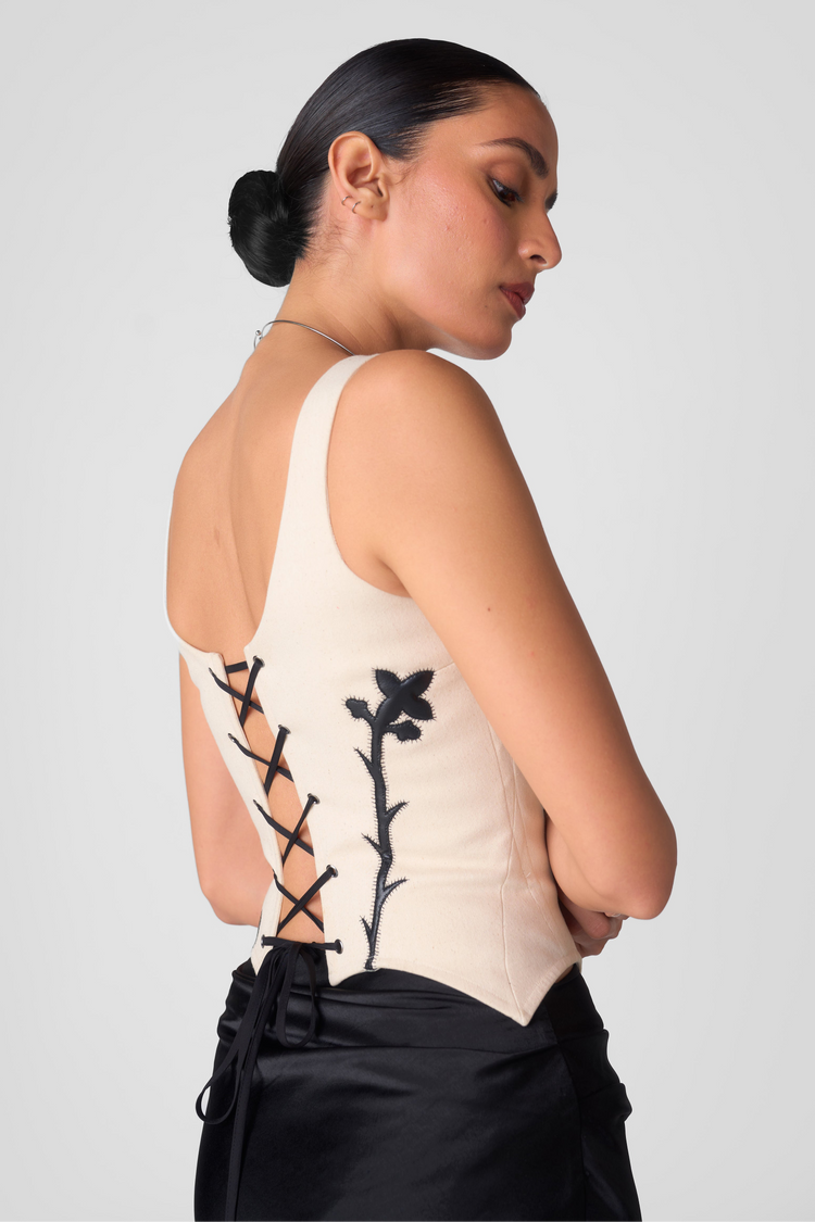 HERA APPLIQUE CORSET