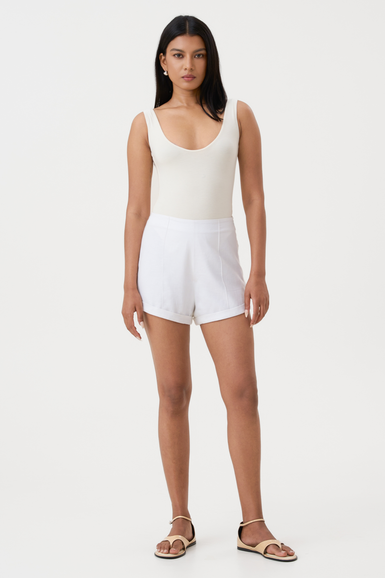ELA PLUNGE NECK BODYSUIT