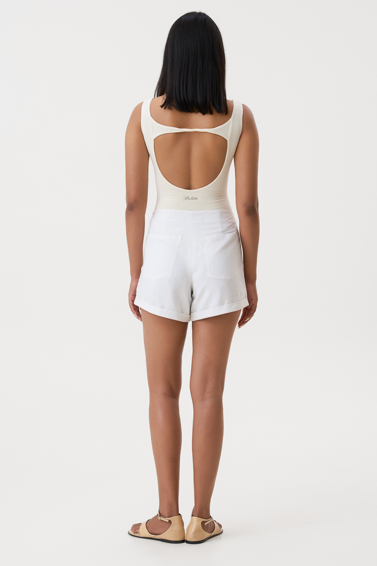 ELA PLUNGE NECK BODYSUIT