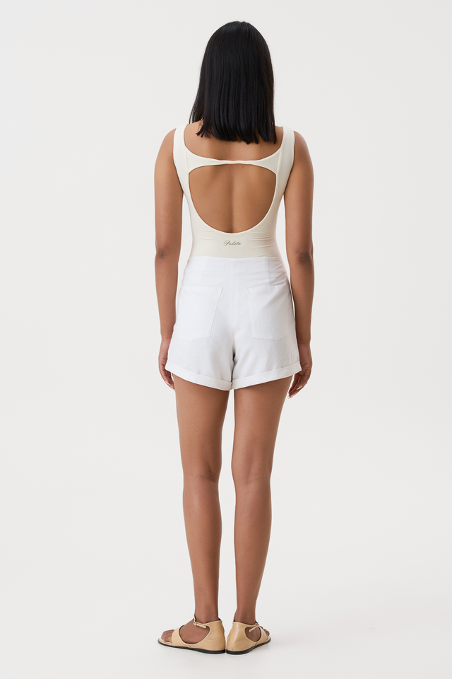 IRA PINTUCKED SHORTS