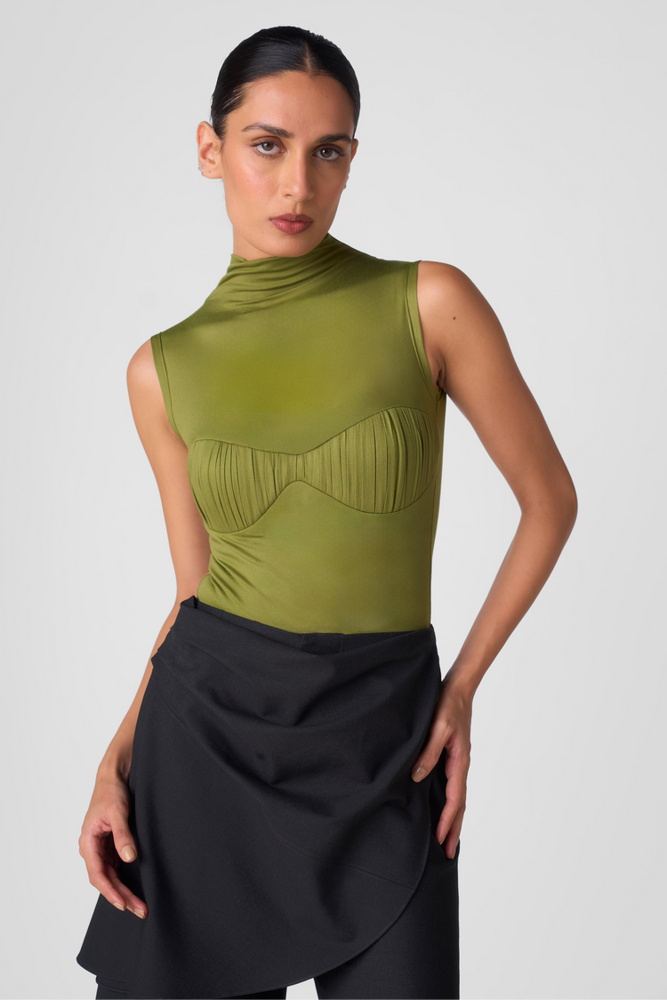 JAYNE RUCHED BODYSUIT