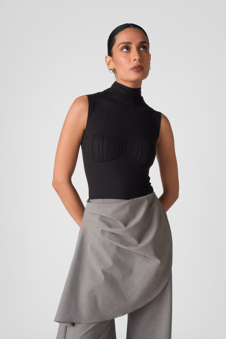 JAYNE RUCHED BODYSUIT