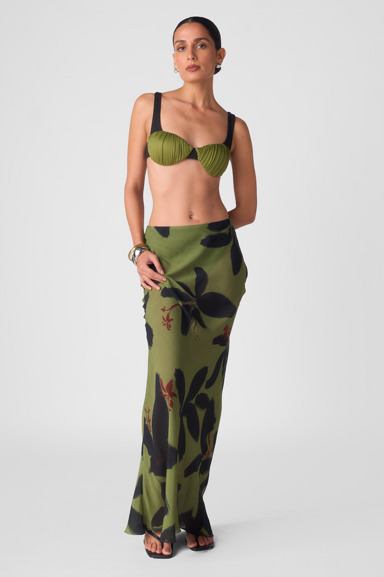 JAYNE RUCHED BRALETTE