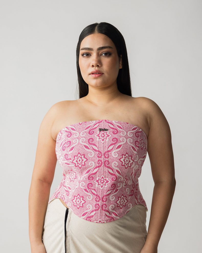 SOLAPUR CORSET - PINK