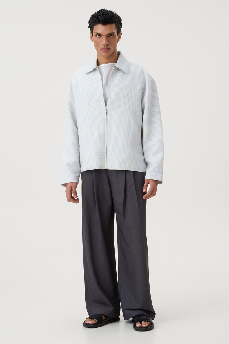 HANDWOVEN WOOL JACKET