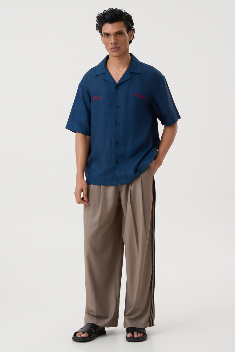CORE PLEATED TROUSERS