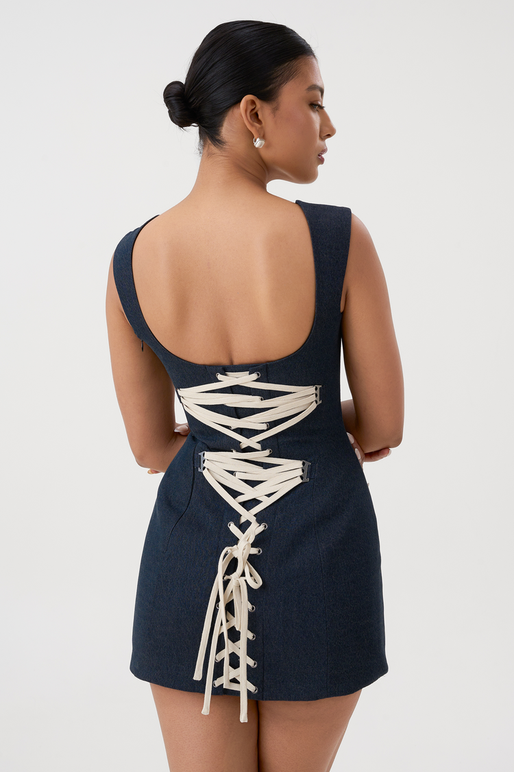 MEIRA CORSET MINI DRESS