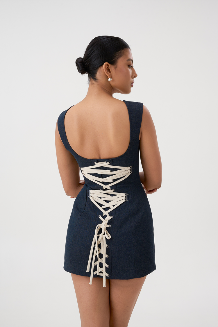 MEIRA CORSET MINI DRESS