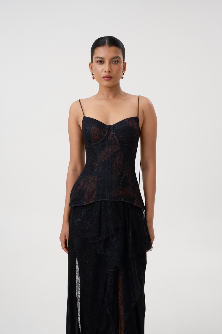 ALMA LACE CORSET TOP