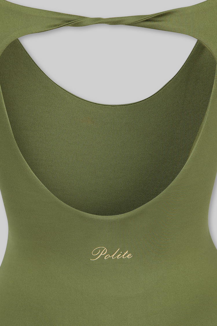 ELA PLUNGE NECK BODYSUIT