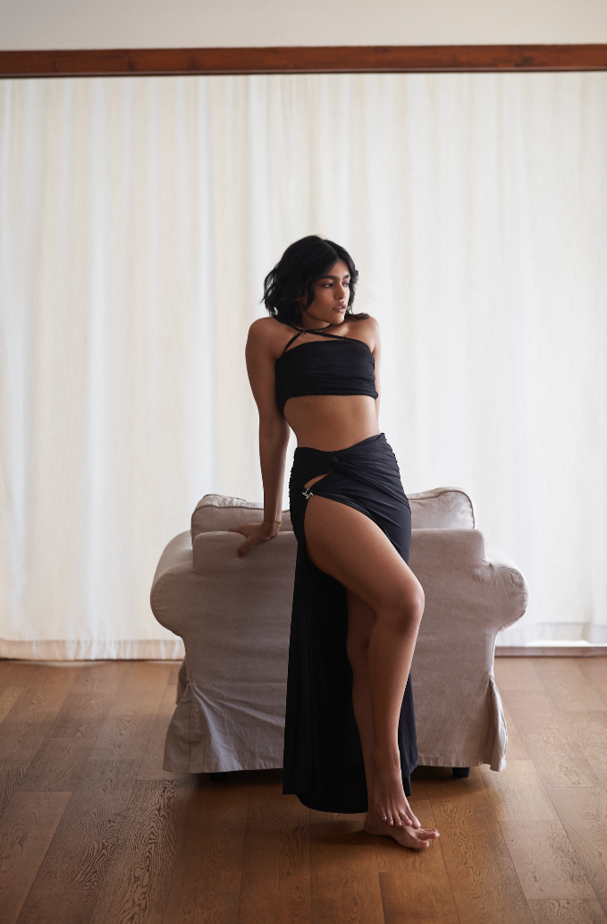 BANDEAU HI-SLIT SKIRT - Polite Society