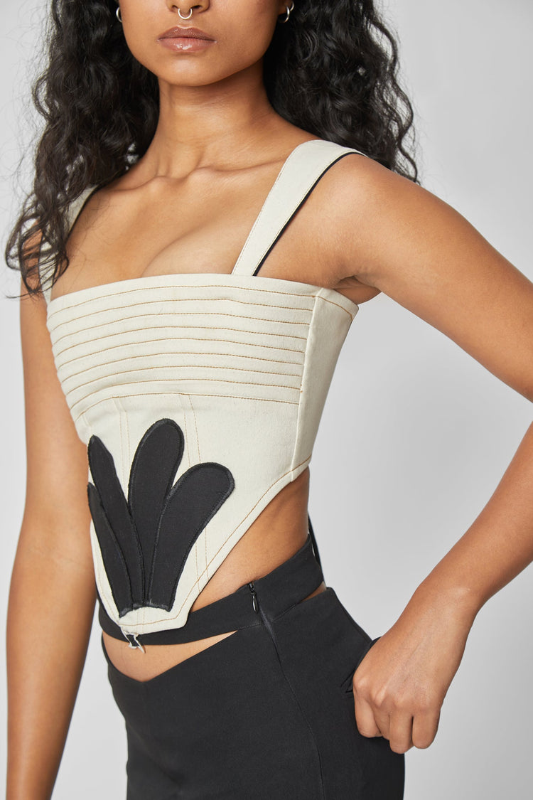 BIG FLOWER CORSET - Polite Society