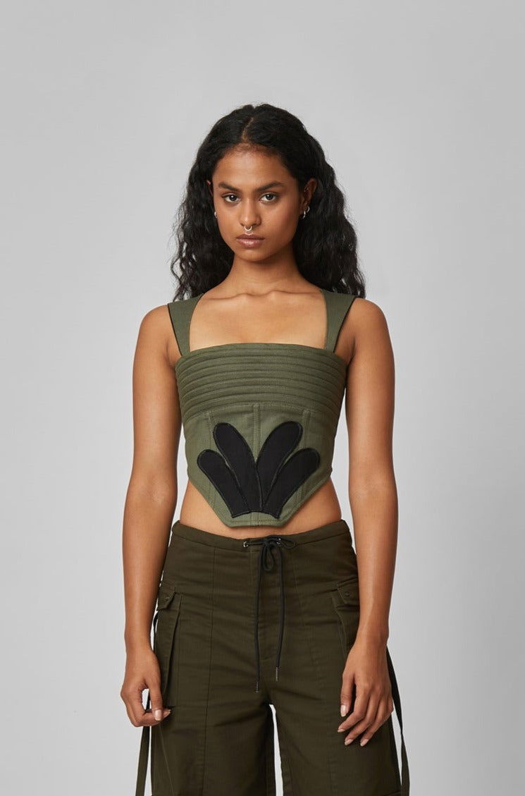 BIG FLOWER CORSET - Polite Society