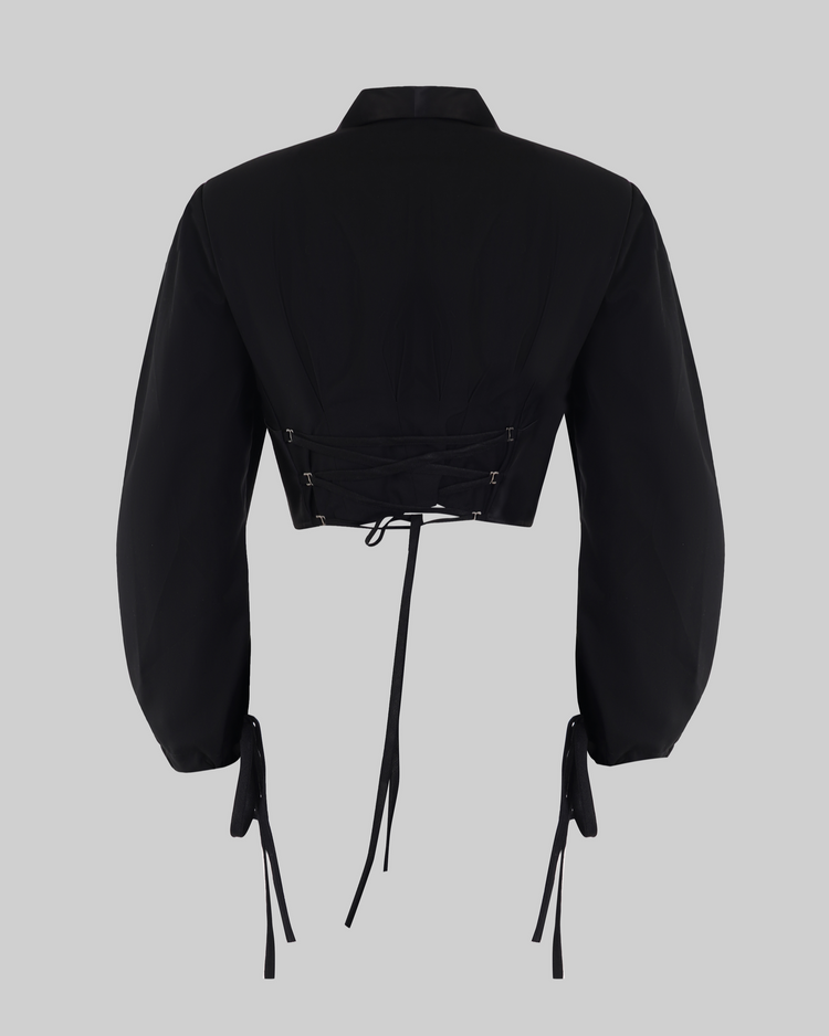 JAWDROP TUXEDO TOP - Polite Society