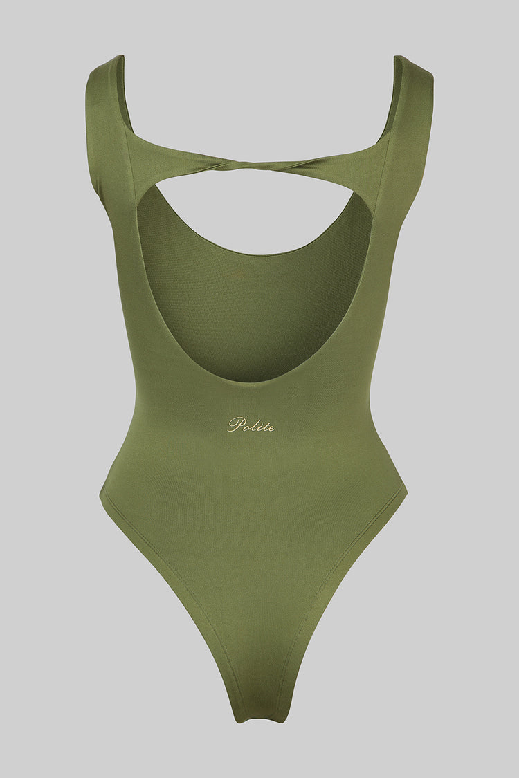 ELA PLUNGE NECK BODYSUIT