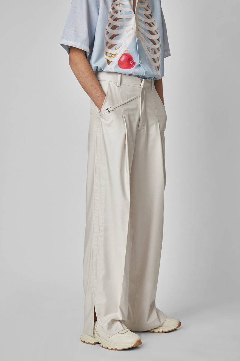 PLEATED HIGH WAISTED TROUSERS - Polite Society
