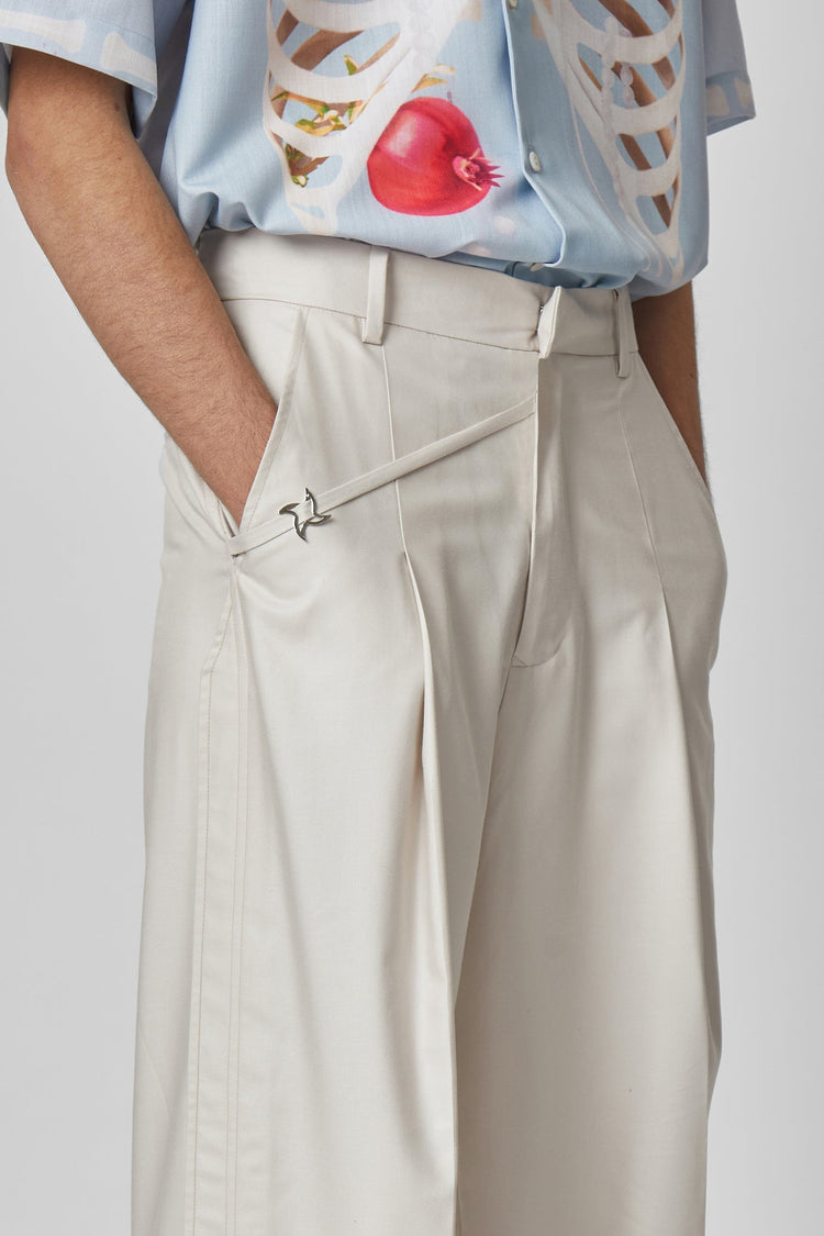 PLEATED HIGH WAISTED TROUSERS - Polite Society