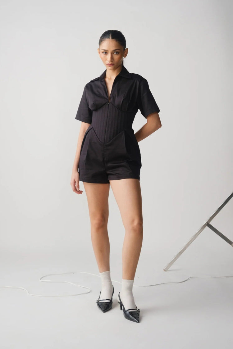 MEXI CORSET PLAYSUIT