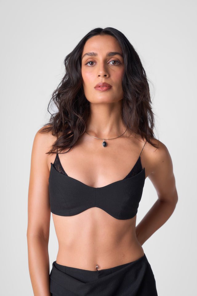 AMRITA DRAPED TOP