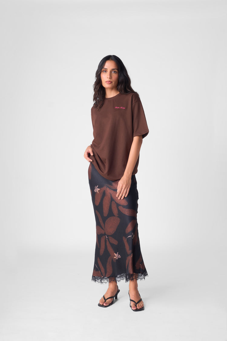 CUTLERY BEADED T-SHIRT