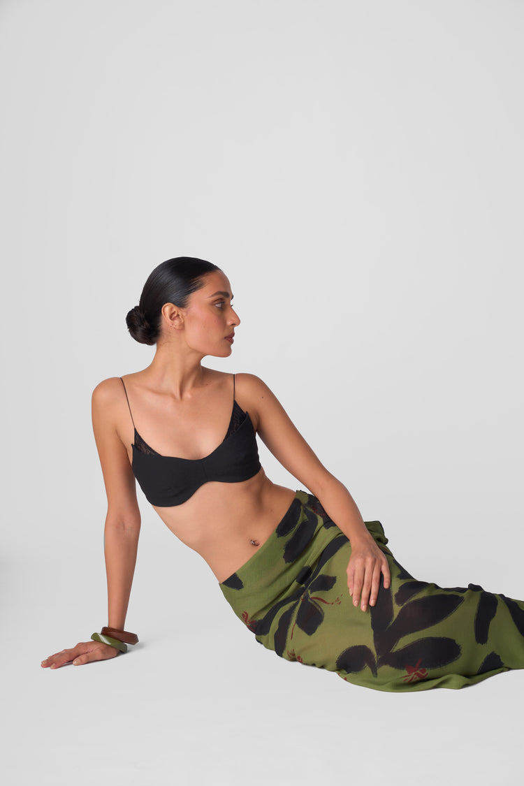 AMRITA SHEER SKIRT