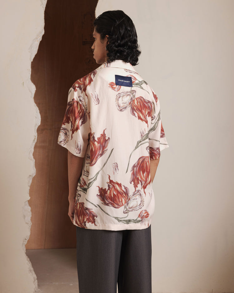 HIBISCUS BOWLING SHIRT