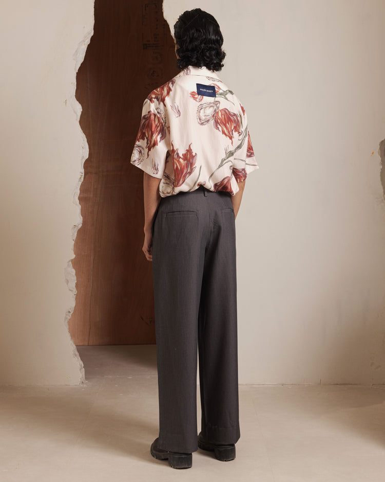 CORE PLEATED TROUSERS