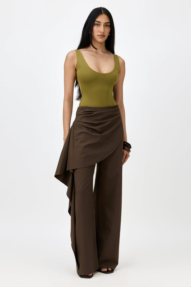 ELA PLUNGE NECK BODYSUIT