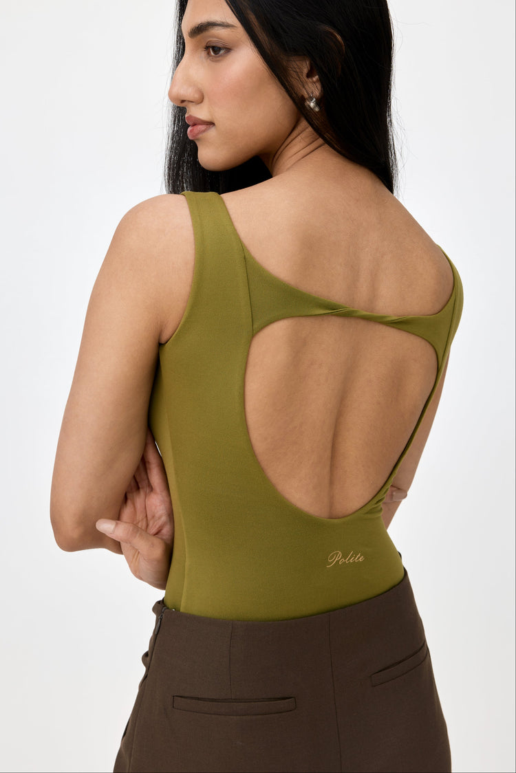 ELA PLUNGE NECK BODYSUIT
