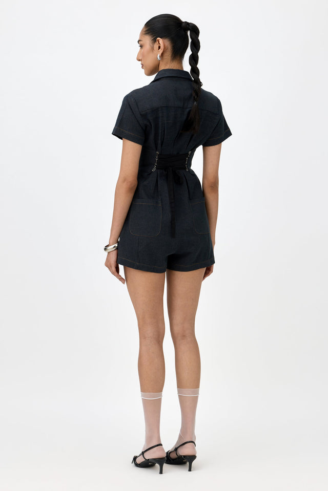 MEXI CORSET PLAYSUIT