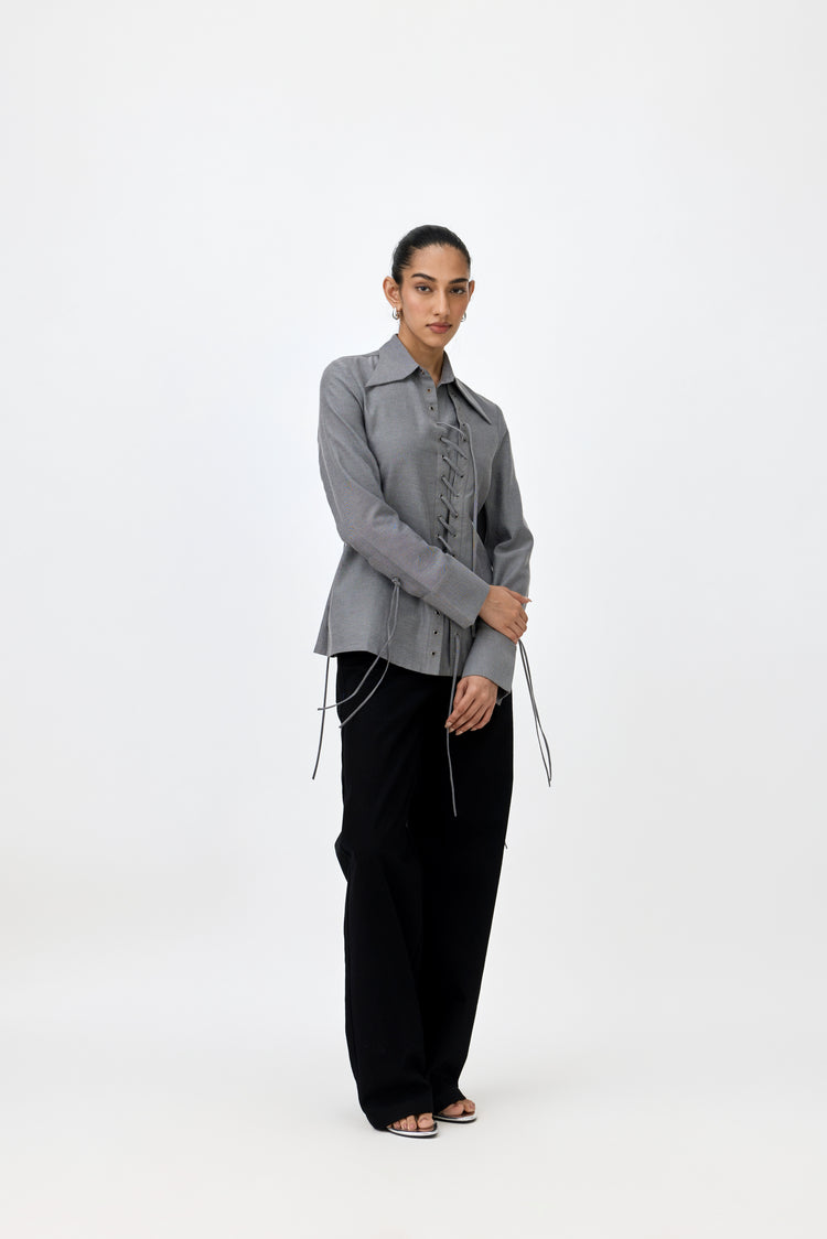 ROMY EYELET SHIRT