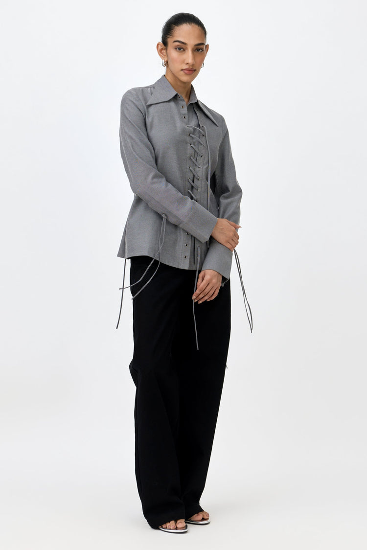 ROMY EYELET SHIRT