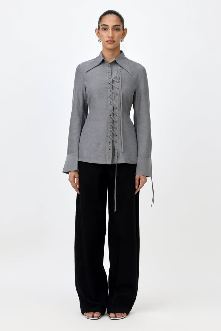 ROMY EYELET SHIRT
