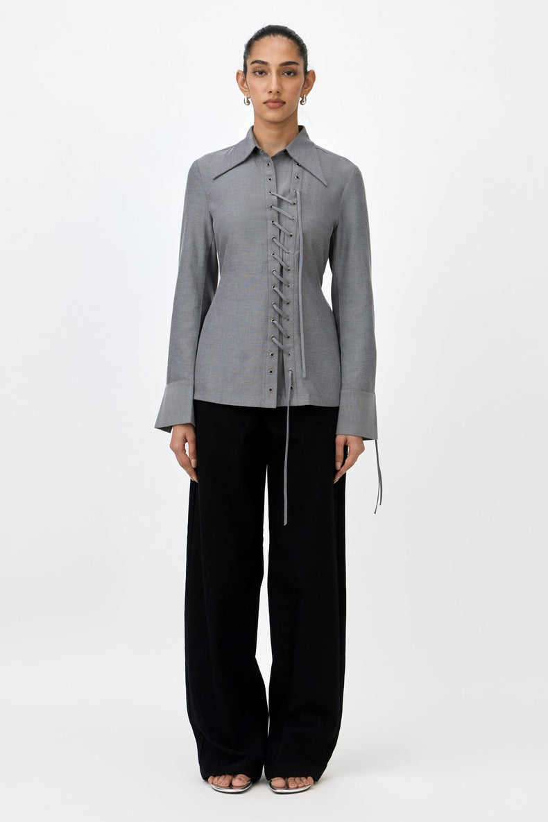 ROMY EYELET SHIRT