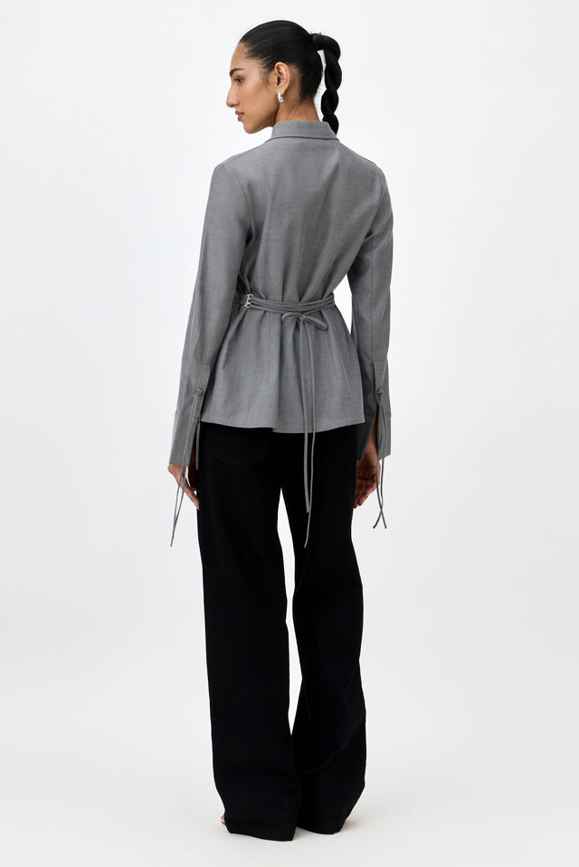 ROMY EYELET SHIRT
