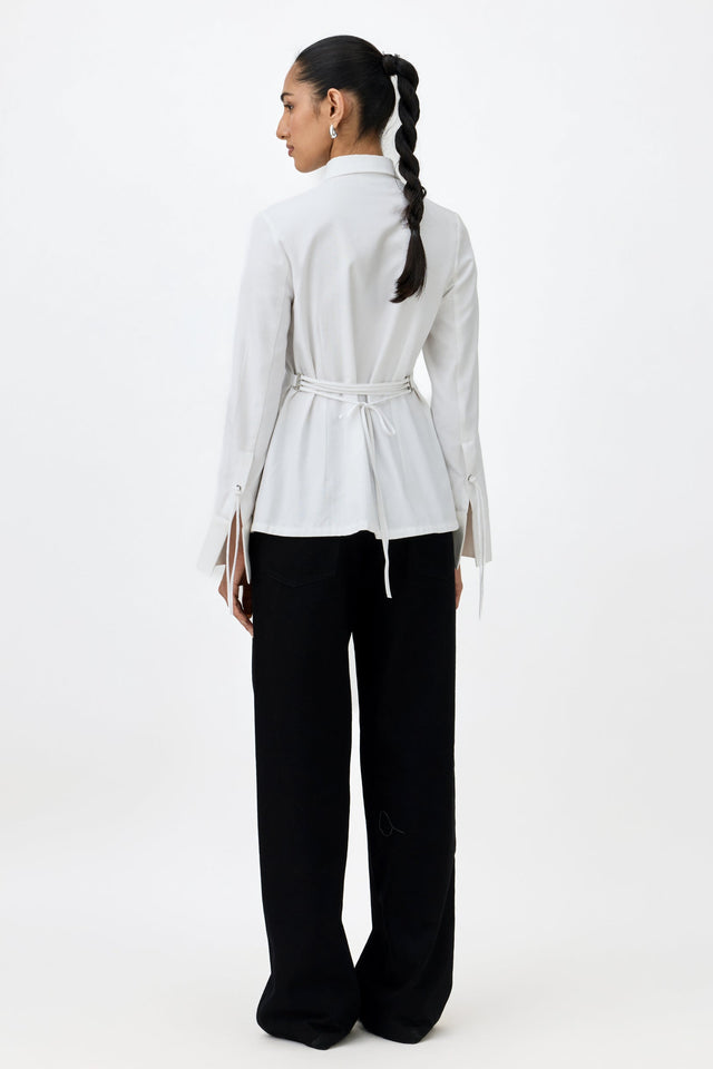 ROMY EYELET SHIRT