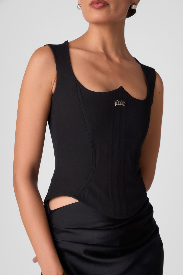 RATI CORSET - BLACK