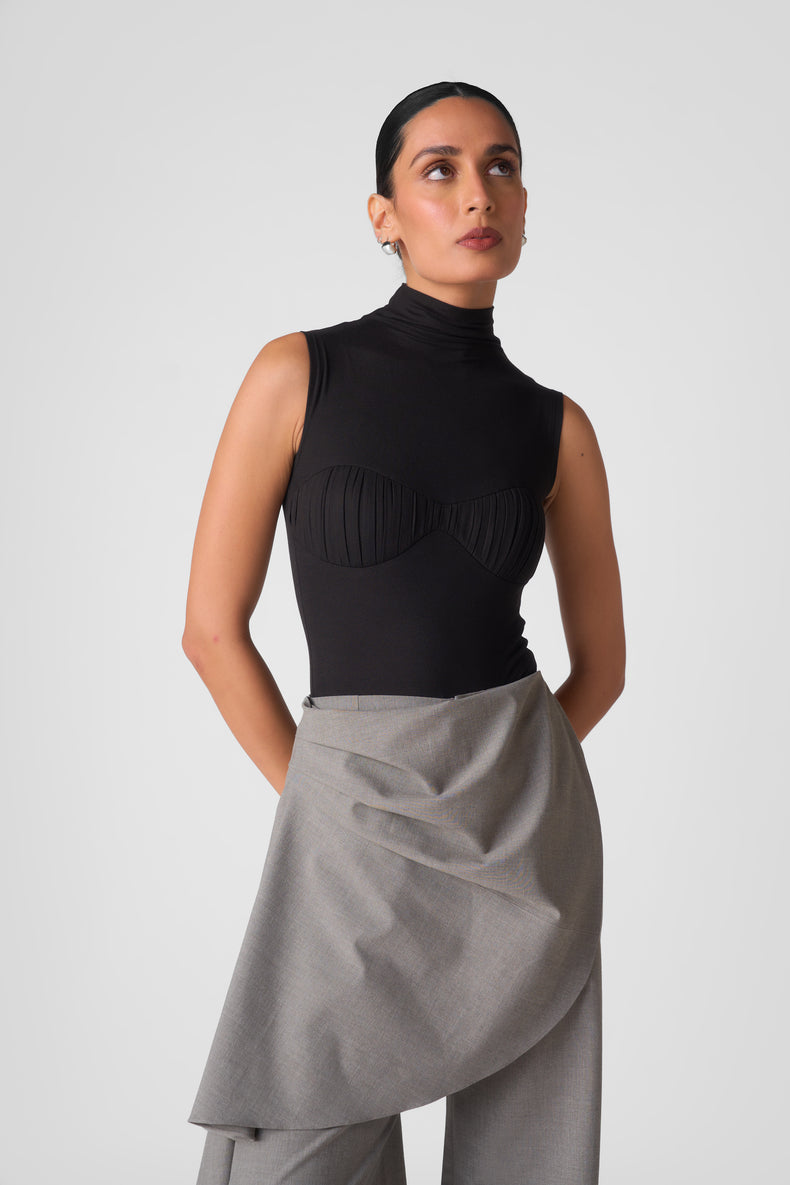 JAYNE RUCHED BODYSUIT