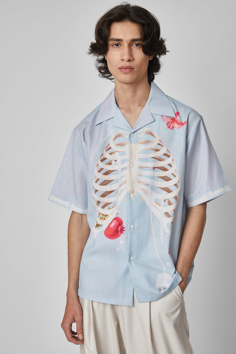 RIBCAGE BOWLING SHIRT - Polite Society
