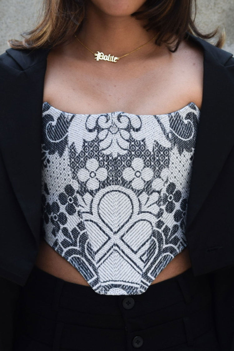 UPCYCLED SOLAPUR CORSET - Polite Society