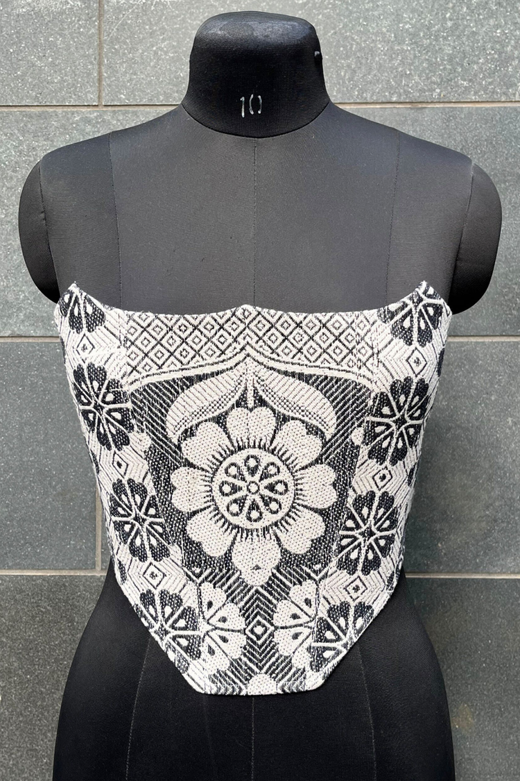 UPCYCLED SOLAPUR CORSET - Polite Society