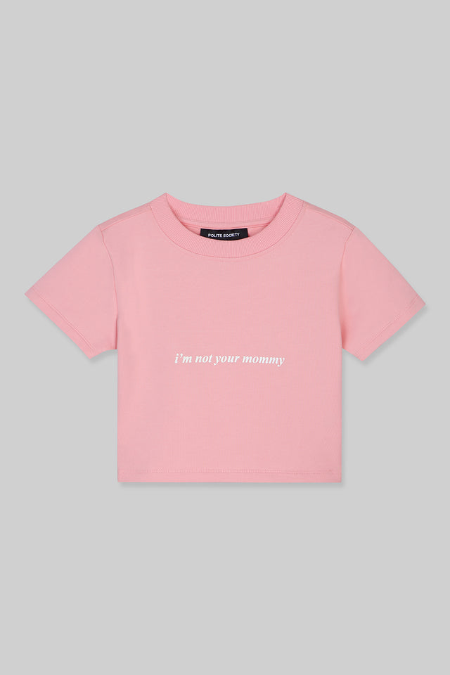 NOT YOUR MOM BABY TEE