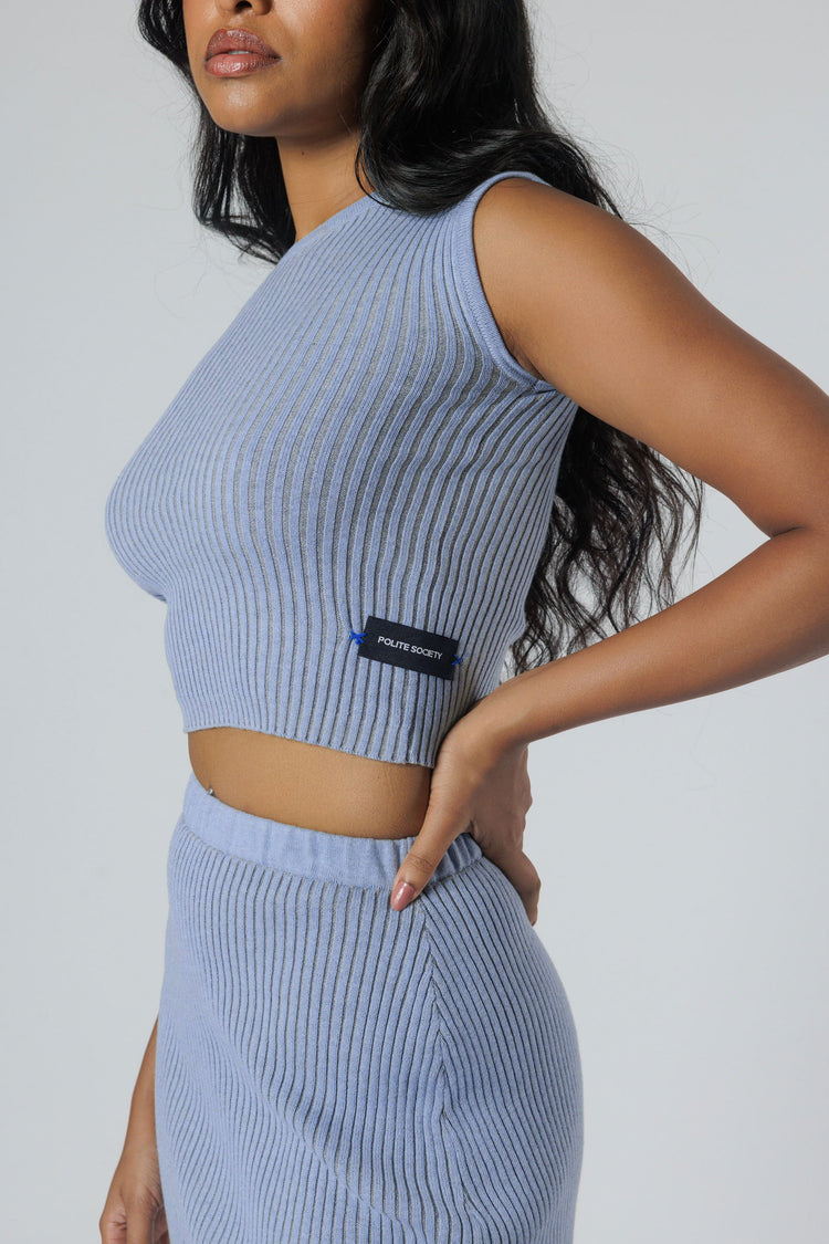RIBBED TANK TOP